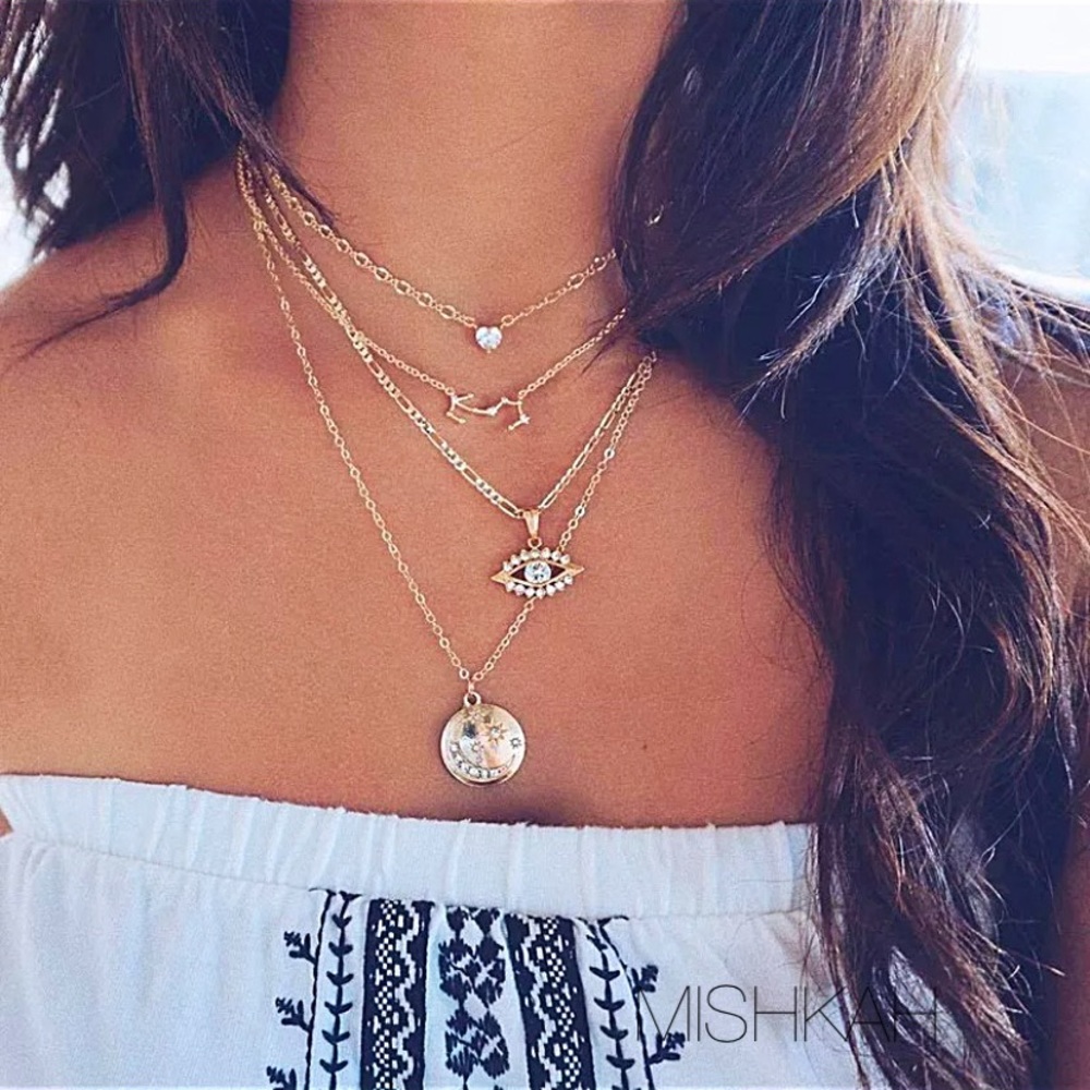 🎉Multilayer Bohemian Constellation Necklace